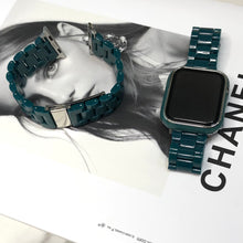画像をギャラリービューアに読み込む, 【カラー樹脂バンド】アップルウォッチバンド ステンレスベルト Apple Watch 樹脂 天然