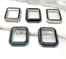 画像をギャラリービューアに読み込む, 【刻印ケースフルカバー】AppleWatchカバー 全面保護 ハード ハードケース メッキ アップルウォッチ