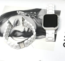 画像をギャラリービューアに読み込む, 【カラー樹脂バンド】アップルウォッチバンド ステンレスベルト Apple Watch 樹脂 天然