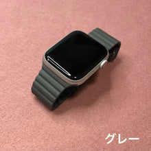 画像をギャラリービューアに読み込む, 【レザーループ】アップルウォッチバンド レザーループ 皮革ベルトApple Watch ベルト
