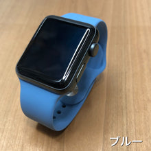画像をギャラリービューアに読み込む, 【明るい系】アップルウォッチ ラバーバンド ラバー スポーツ ラバーベルト Apple Watch