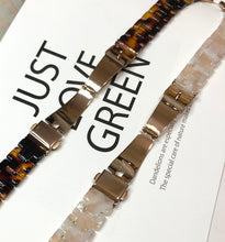 画像をギャラリービューアに読み込む, 【柄物樹脂バンド】アップルウォッチバンド 天然樹脂ベルト Apple Watch