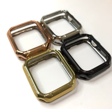 画像をギャラリービューアに読み込む, 【ゴージャス厚カバー】AppleWatchカバー 側面保護 ソフト ケース TPU メッキ