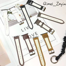 画像をギャラリービューアに読み込む, 【キャンパスレザーバンド】アップルウォッチバンド 高級レザー 本革ベルト Apple Watch