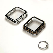 画像をギャラリービューアに読み込む, 【柄ハードケース】AppleWatchカバー 全面保護 ハード ハードケース アップルウォッチ 豹柄