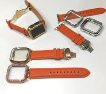 画像をギャラリービューアに読み込む, 【牛革レザーバンド】アップルウォッチバンド 高級レザー 本革ベルト Apple Watch