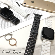 画像をギャラリービューアに読み込む, 【高級セラミックベルト】★アップルウォッチバンド セラミックベルト Apple Watch バンド ステンレス