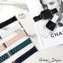 画像をギャラリービューアに読み込む, 【カラー樹脂バンド】アップルウォッチバンド ステンレスベルト Apple Watch 樹脂 天然