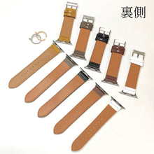 画像をギャラリービューアに読み込む, 【キャンパスレザーバンド】アップルウォッチバンド 高級レザー 本革ベルト Apple Watch