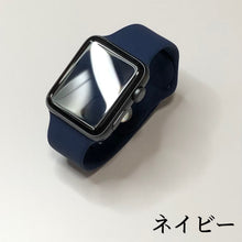 画像をギャラリービューアに読み込む, 【ダーク系】アップルウォッチ ラバーバンド ラバー スポーツ ラバーベルト Apple Watch