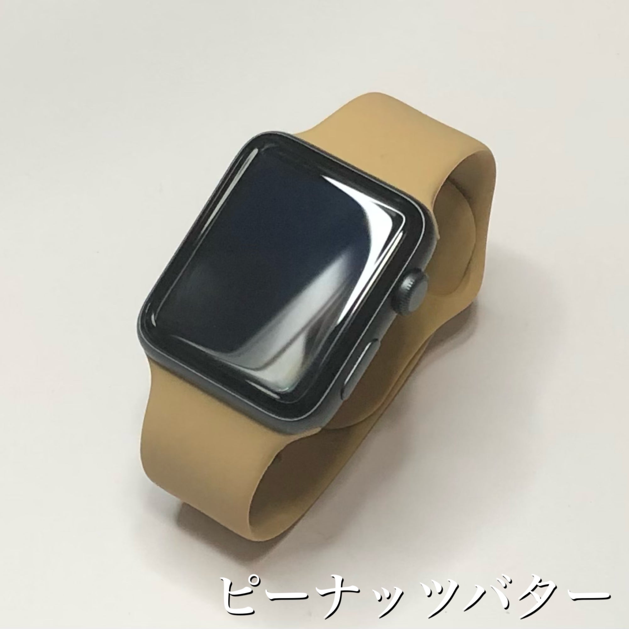 くすみカラー】アップルウォッチ ラバーバンド ラバー スポーツ ラバー 